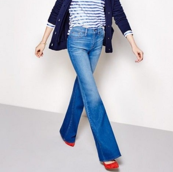 J. Crew Factory Denim - J. Crew High Waisted Flare Jeans